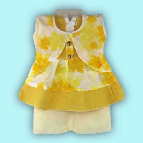 Baby Frock & Shorts Set - Yellow | Frocks & Dresses | GIRLS FASHION at Sonamoni.com Baby Frock & Shorts Set - Yellow | Frocks & Dresses | GIRLS FASHION at Sonamoni.com