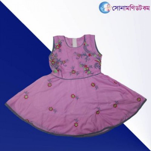 Girl Sleeveless Frock - Light Pink | Frocks & Dresses | GIRLS FASHION at Sonamoni.com Girl Sleeveless Frock - Light Pink | Frocks & Dresses | GIRLS FASHION at Sonamoni.com