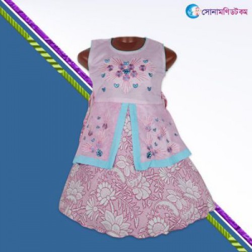 Girl Sleeveless Frock - Light Pink | Frocks & Dresses | GIRLS FASHION at Sonamoni.com Girl Sleeveless Frock - Light Pink | Frocks & Dresses | GIRLS FASHION at Sonamoni.com