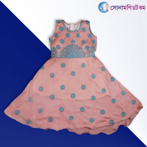 Girl Sleeveless Frock - Peach | Frocks & Dresses | GIRLS FASHION at Sonamoni.com Girl Sleeveless Frock - Peach | Frocks & Dresses | GIRLS FASHION at Sonamoni.com