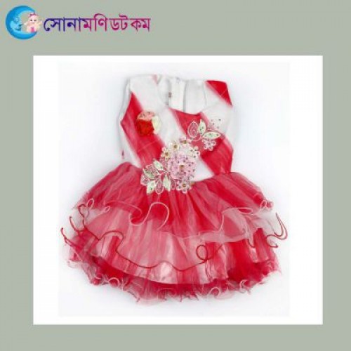 Girls Frock - Red | Frocks & Dresses | GIRLS FASHION at Sonamoni.com Girls Frock - Red | Frocks & Dresses | GIRLS FASHION at Sonamoni.com