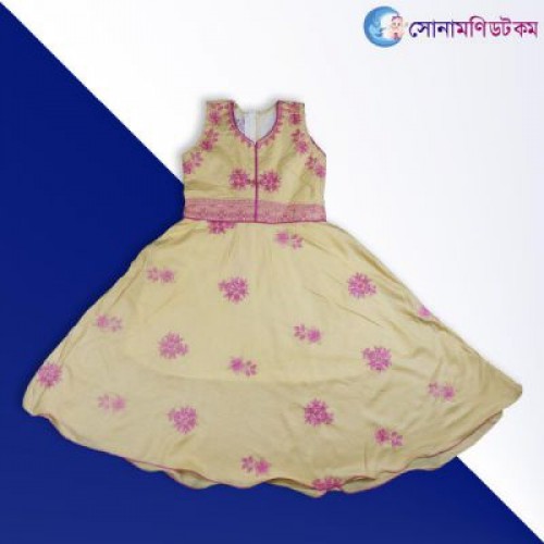 Girls Sleeveless Frock - Golden | Frocks & Dresses | GIRLS FASHION at Sonamoni.com Girls Sleeveless Frock - Golden | Frocks & Dresses | GIRLS FASHION at Sonamoni.com