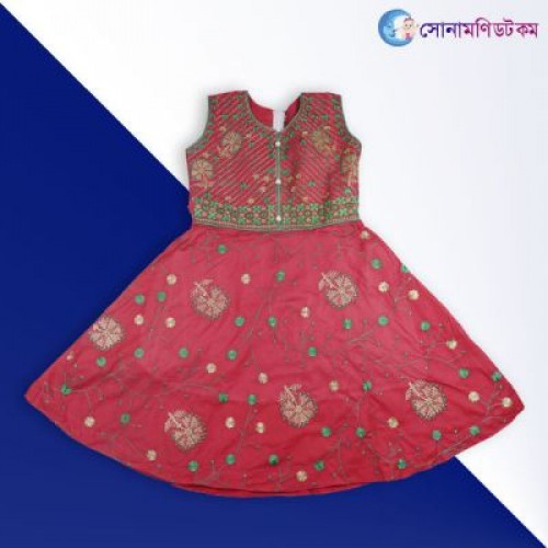 Girls Sleeveless Frock - Pink | Frocks & Dresses | GIRLS FASHION at Sonamoni.com Girls Sleeveless Frock - Pink | Frocks & Dresses | GIRLS FASHION at Sonamoni.com