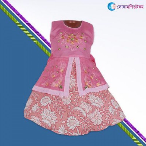 Girls Sleeveless Frock - Pink | Frocks & Dresses | GIRLS FASHION at Sonamoni.com Girls Sleeveless Frock - Pink | Frocks & Dresses | GIRLS FASHION at Sonamoni.com