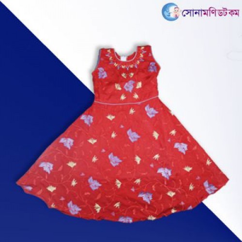 Girls Sleeveless Frock - Red | Frocks & Dresses | GIRLS FASHION at Sonamoni.com Girls Sleeveless Frock - Red | Frocks & Dresses | GIRLS FASHION at Sonamoni.com