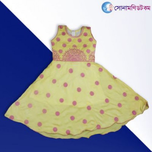 Girls Sleeveless Frock - Yellow | Frocks & Dresses | GIRLS FASHION at Sonamoni.com Girls Sleeveless Frock - Yellow | Frocks & Dresses | GIRLS FASHION at Sonamoni.com