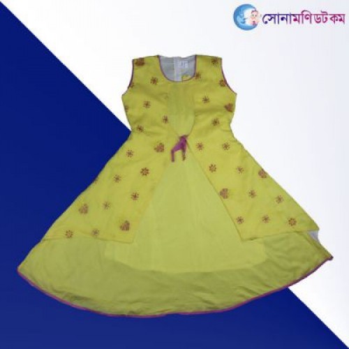Girls Sleeveless Frock - Yellow | Frocks & Dresses | GIRLS FASHION at Sonamoni.com Girls Sleeveless Frock - Yellow | Frocks & Dresses | GIRLS FASHION at Sonamoni.com