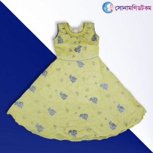 Girls Sleeveless Frock - Yellow | Frocks & Dresses | GIRLS FASHION at Sonamoni.com Girls Sleeveless Frock - Yellow | Frocks & Dresses | GIRLS FASHION at Sonamoni.com