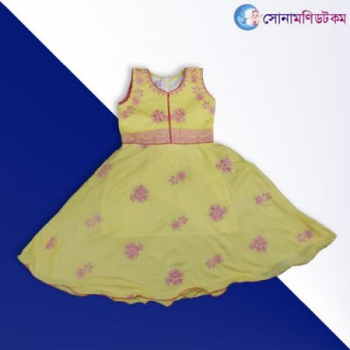 Girls Sleeveless Frock - Yellow | Frocks & Dresses | GIRLS FASHION at Sonamoni.com Girls Sleeveless Frock - Yellow | Frocks & Dresses | GIRLS FASHION at Sonamoni.com