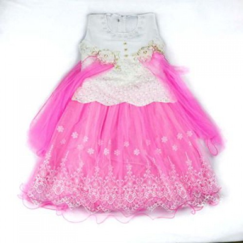 Girls Sleeveless Frock - Pink | Frocks & Dresses | GIRLS FASHION at Sonamoni.com Girls Sleeveless Frock - Pink | Frocks & Dresses | GIRLS FASHION at Sonamoni.com