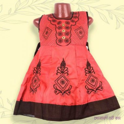 Girls Sleeveless Frock - Pink | Frocks & Dresses | GIRLS FASHION at Sonamoni.com Girls Sleeveless Frock - Pink | Frocks & Dresses | GIRLS FASHION at Sonamoni.com
