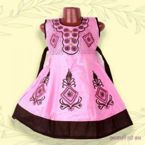 Girls Sleeveless Frock - Pink | Frocks & Dresses | GIRLS FASHION at Sonamoni.com Girls Sleeveless Frock - Pink | Frocks & Dresses | GIRLS FASHION at Sonamoni.com