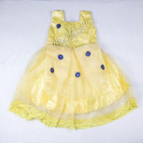 Girls Sleeveless Frock - Yellow | Frocks & Dresses | GIRLS FASHION at Sonamoni.com Girls Sleeveless Frock - Yellow | Frocks & Dresses | GIRLS FASHION at Sonamoni.com