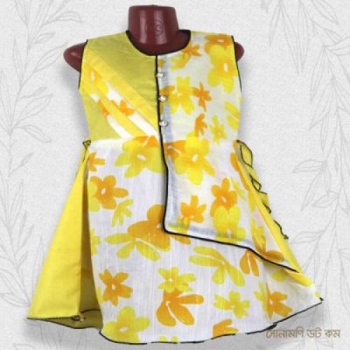 Girls Sleeveless Frock - Yellow | Frocks & Dresses | GIRLS FASHION at Sonamoni.com Girls Sleeveless Frock - Yellow | Frocks & Dresses | GIRLS FASHION at Sonamoni.com