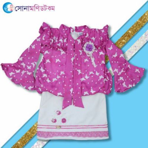Girls Top & Leggings Set - Purple | Three Piece & Two Piece | GIRLS FASHION at Sonamoni.com Girls Top & Leggings Set - Purple | Three Piece & Two Piece | GIRLS FASHION at Sonamoni.com