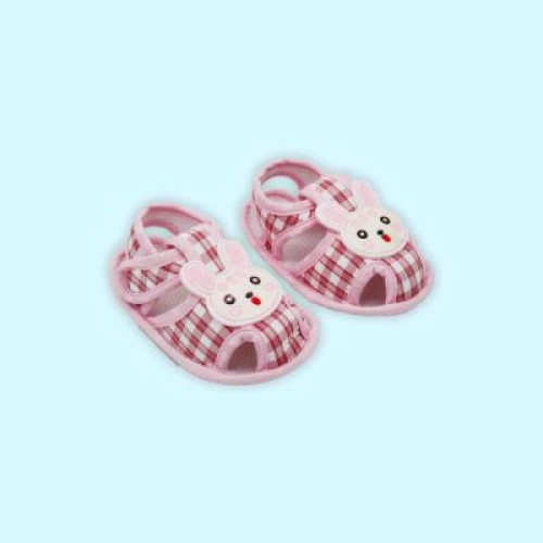 Baby Cloth Sandals Rabbit Applique - Pink | Sandals | FOOTWEAR at Sonamoni.com Baby Cloth Sandals Rabbit Applique - Pink | Sandals | FOOTWEAR at Sonamoni.com