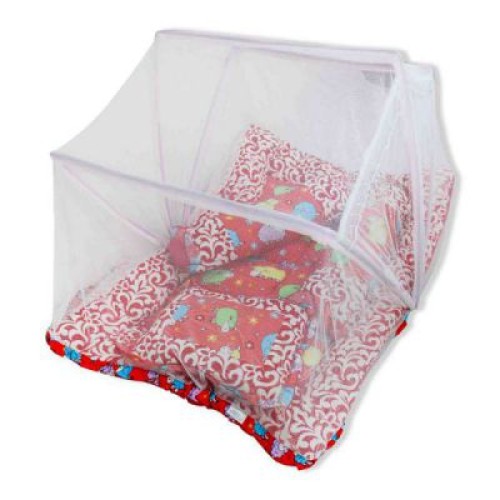 Baby Bedding with Mosquito Net Set | Baby Bedding Sets & Pillows | FEEDING & NURSERY at Sonamoni.com Baby Bedding with Mosquito Net Set | Baby Bedding Sets & Pillows | FEEDING & NURSERY at Sonamoni.com