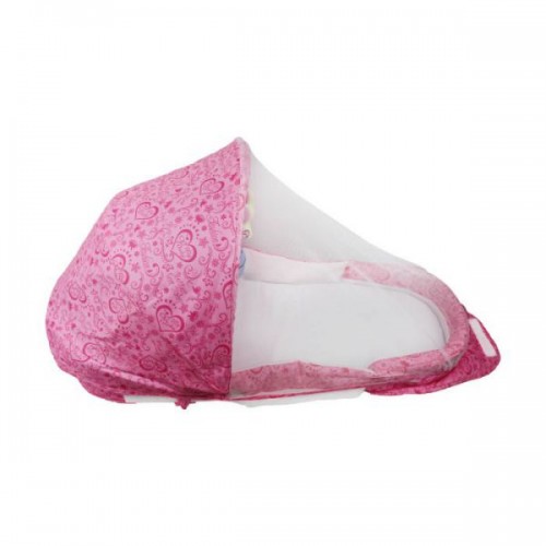 Bed & Mosquito Net Set - Pink | Baby Bedding Sets & Pillows | FEEDING & NURSERY at Sonamoni.com Bed & Mosquito Net Set - Pink | Baby Bedding Sets & Pillows | FEEDING & NURSERY at Sonamoni.com