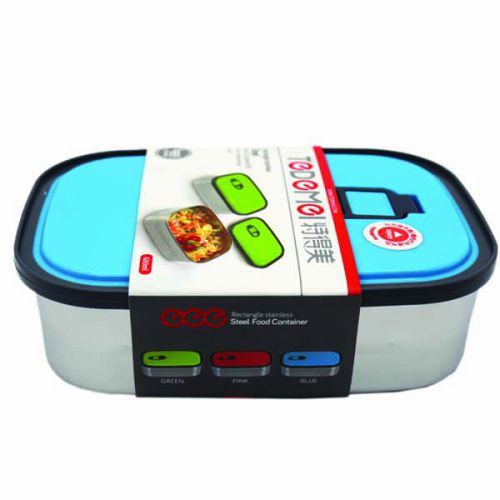 Lunch Box (Stainless Steel) - Blue | Lunch & Tiffin Box | SCHOOL SUPPLIES at Sonamoni.com Lunch Box (Stainless Steel) - Blue | Lunch & Tiffin Box | SCHOOL SUPPLIES at Sonamoni.com