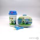 Lunch Box And Water Bottle Set - Blue | Water Bottle | SCHOOL SUPPLIES at Sonamoni.com Lunch Box And Water Bottle Set - Blue | Water Bottle | SCHOOL SUPPLIES at Sonamoni.com