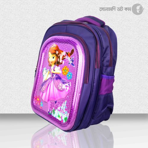School Bag Princess Print - Violet | School Bag & Back Pack | SCHOOL SUPPLIES at Sonamoni.com School Bag Princess Print - Violet | School Bag & Back Pack | SCHOOL SUPPLIES at Sonamoni.com
