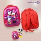School Bag Micky Mouse Print - Red | School Bag & Back Pack | SCHOOL SUPPLIES at Sonamoni.com School Bag Micky Mouse Print - Red | School Bag & Back Pack | SCHOOL SUPPLIES at Sonamoni.com