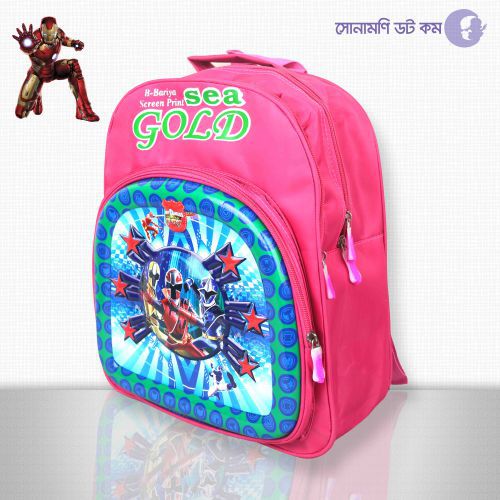 School Bag Power Rangers Print - Pink | School Bag & Back Pack | SCHOOL SUPPLIES at Sonamoni.com School Bag Power Rangers Print - Pink | School Bag & Back Pack | SCHOOL SUPPLIES at Sonamoni.com