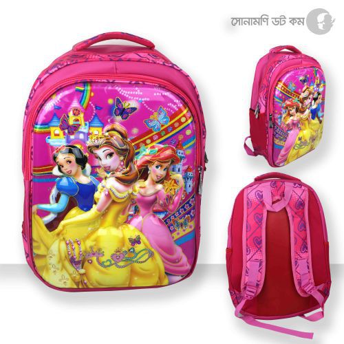 School Bag Disney Princess Print - Pink | School Bag & Back Pack | SCHOOL SUPPLIES at Sonamoni.com School Bag Disney Princess Print - Pink | School Bag & Back Pack | SCHOOL SUPPLIES at Sonamoni.com