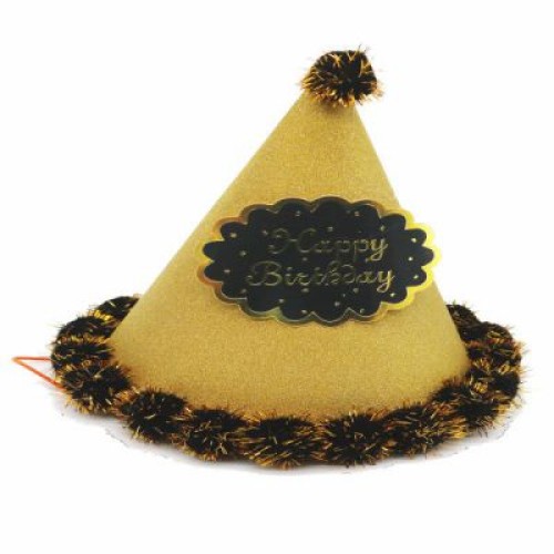 Birthday Party Cap - Golden | Birthday Caps & Crown | BIRTHDAY ITEMS at Sonamoni.com Birthday Party Cap - Golden | Birthday Caps & Crown | BIRTHDAY ITEMS at Sonamoni.com