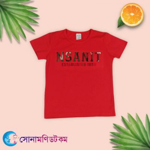 Girls T-shirt - Red | Tops & T-shirts | GIRLS FASHION at Sonamoni.com Girls T-shirt - Red | Tops & T-shirts | GIRLS FASHION at Sonamoni.com