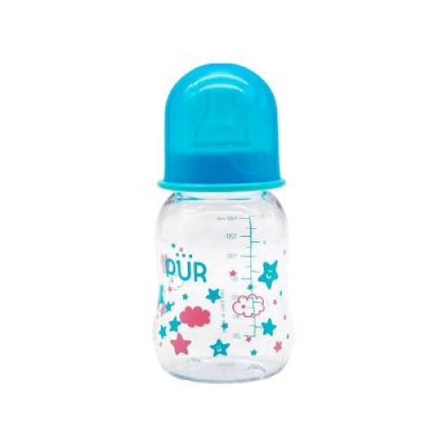 PUR Feeding Bottle 140 ml - Blue | Feeding Bottle | FEEDING & NURSERY at Sonamoni.com PUR Feeding Bottle 140 ml - Blue | Feeding Bottle | FEEDING & NURSERY at Sonamoni.com