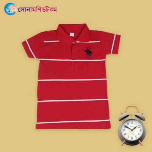 Boys Polo T-Shirt - Red | Polo Shirt | T-shirt at Sonamoni.com Boys Polo T-Shirt - Red | Polo Shirt | T-shirt at Sonamoni.com