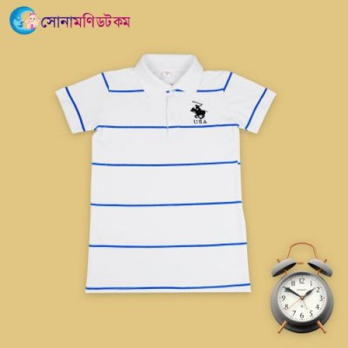 Boys Polo T-Shirt - White | Polo Shirt | T-shirt at Sonamoni.com Boys Polo T-Shirt - White | Polo Shirt | T-shirt at Sonamoni.com