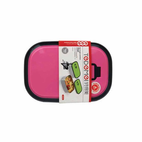 Lunch Box (Stainless Steel) - Pink | Lunch & Tiffin Box | SCHOOL SUPPLIES at Sonamoni.com Lunch Box (Stainless Steel) - Pink | Lunch & Tiffin Box | SCHOOL SUPPLIES at Sonamoni.com