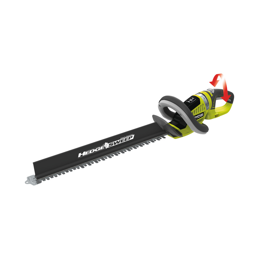 BATTERY POWERED HEDGE TRIMMERS RYOBI ONE CORDLESS HEDGE TRIMMER