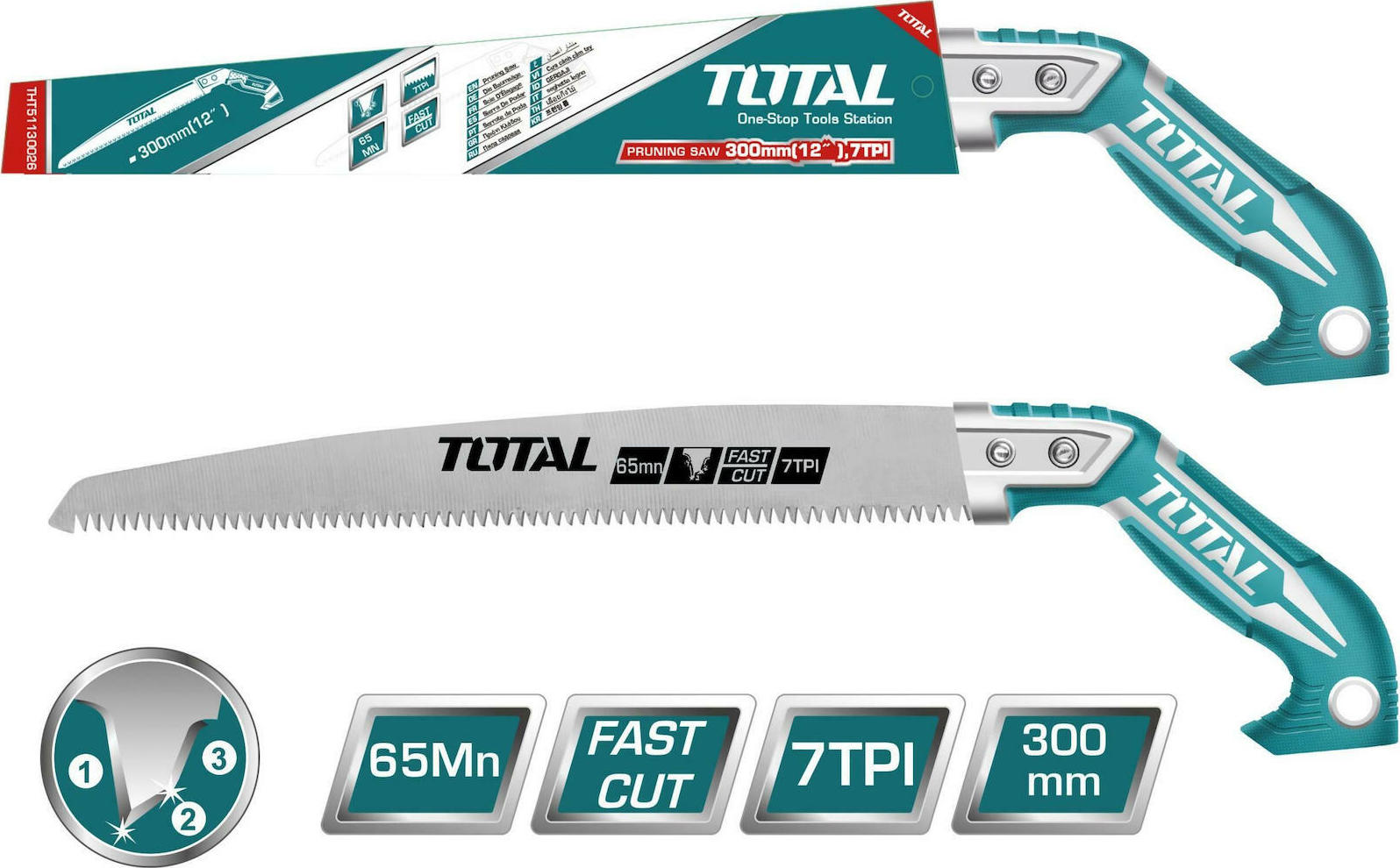 Garden Saws Total Pruning Saw Cm Tht