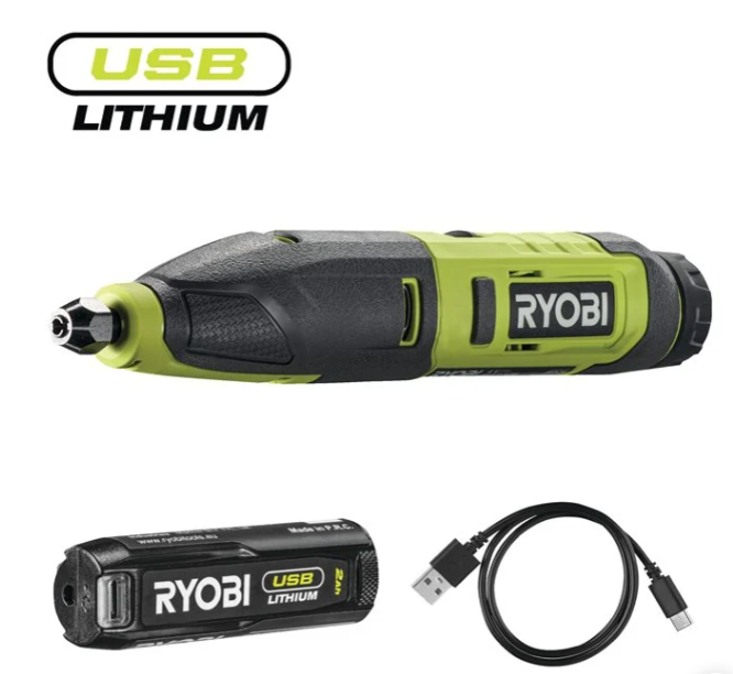 OTHER HAND TOOLS RYOBI CORDLESS POWER CURVER TOOL WITH 2.0AH BATTERY RPC4 120G