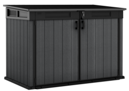 KETER CORTINA MEGA STORAGE SHED 2020L GREY  DARK GREY 350071 KETER CORTINA MEGA ΑΠΟΘΗΚΕΥΤΙΚΟ ΝΤΟΥΛΑΠΙ ΚΗΠΟΥ 2020L ΓΚΡΙ/ ΣΚΟΥΡΟ ΓΚΡΙ 350071