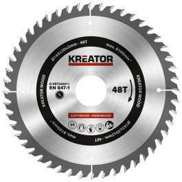 KREATOR CIRCULAR SAW BLADE Ø 165X30X2.0MM 48T KRT020411 KREATOR ΔΙΣΚΟΣ ΔΙΣΚΟΠΡΙΟΝΟΥ Ø 165X30X2.0MM 48T KRT020411