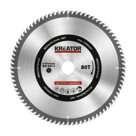 KREATOR CIRCULAR SAW BLADE Ø 254 X 30 X 3.0MM 80T KRT020429 KREATOR ΔΙΣΚΟΣ ΔΙΣΚΟΠΡΙΟΝΟΥ Ø 254 X 30 X 3.0MM 80T KRT020429