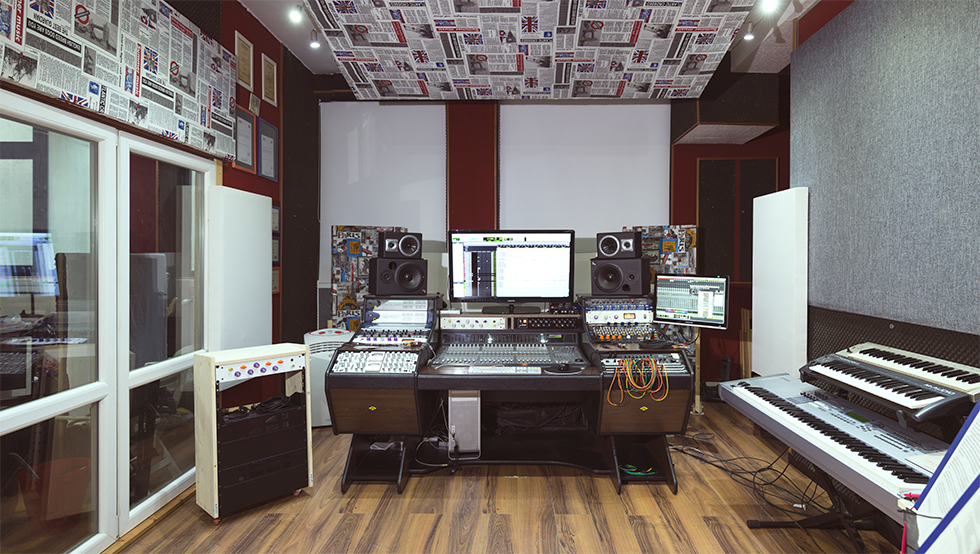 01 inSound Studio control room