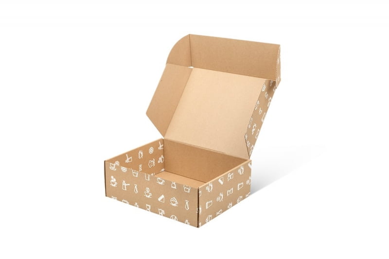 коробка самосборная коробка-самолет