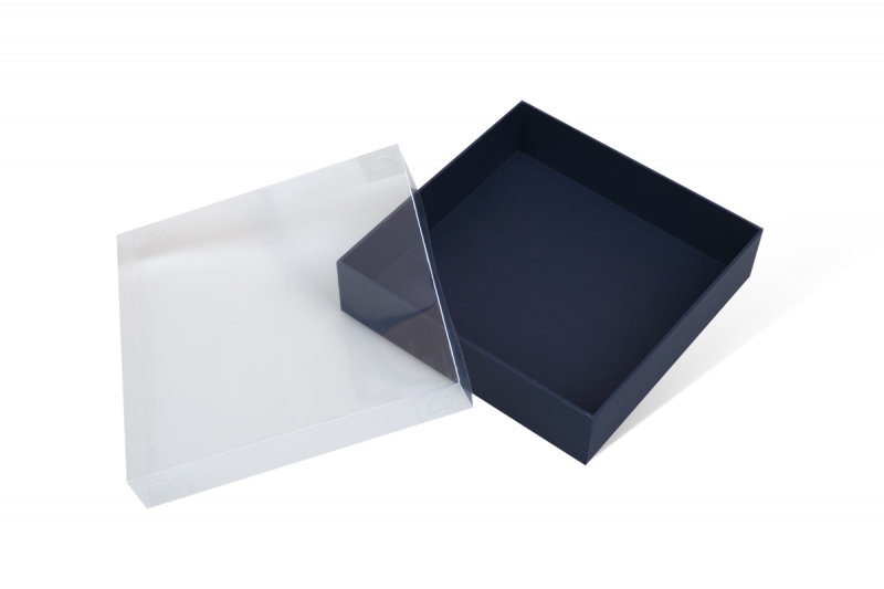 подарочная коробка с прозрачной крышкой