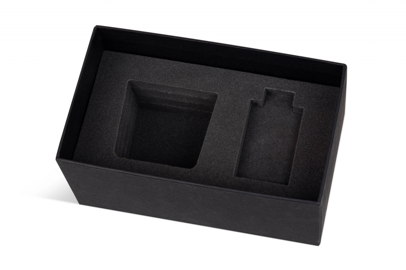 премиум кашированная коробка с ложементом в Москве на заказ