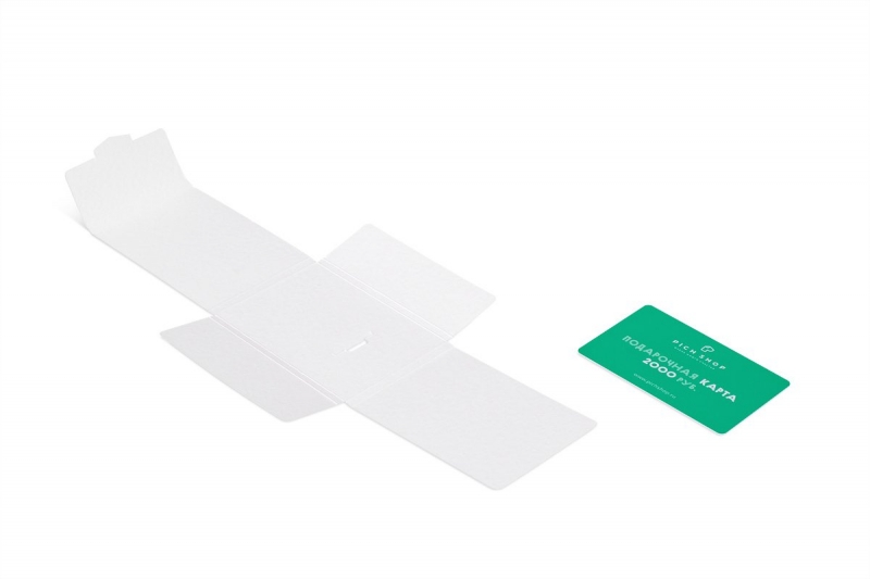 коробки из дизайнерского картона премиум класса для пластиковой карты