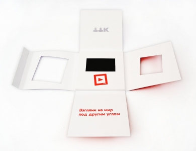 Индивидуальная упаковка-крест для видеоэкрана в Москве – производство на заказ