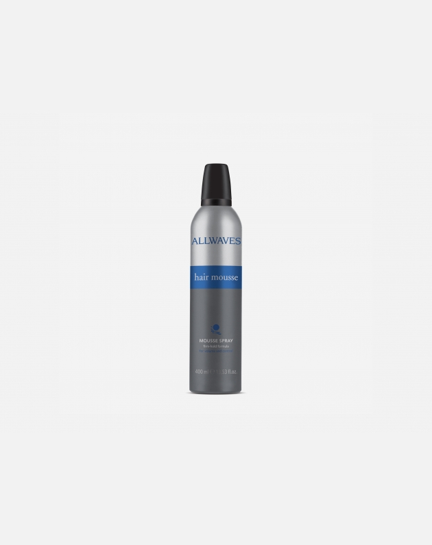 Allwaves Styling Hair Mousse Mousse Spray Strong Hold  400 Ml