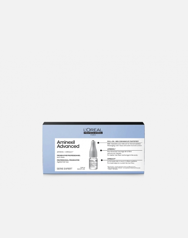 l'oréal professionnel serie expert scalp aminexil advanced aminexil + omega 6 - 10 fiale da 6ml