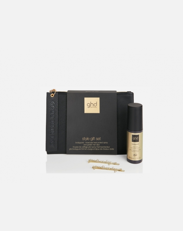 Ghd Style Gift Set Good Hair Day (pochette + termoprotettore Bodyguard 50ml + 2 clip)
