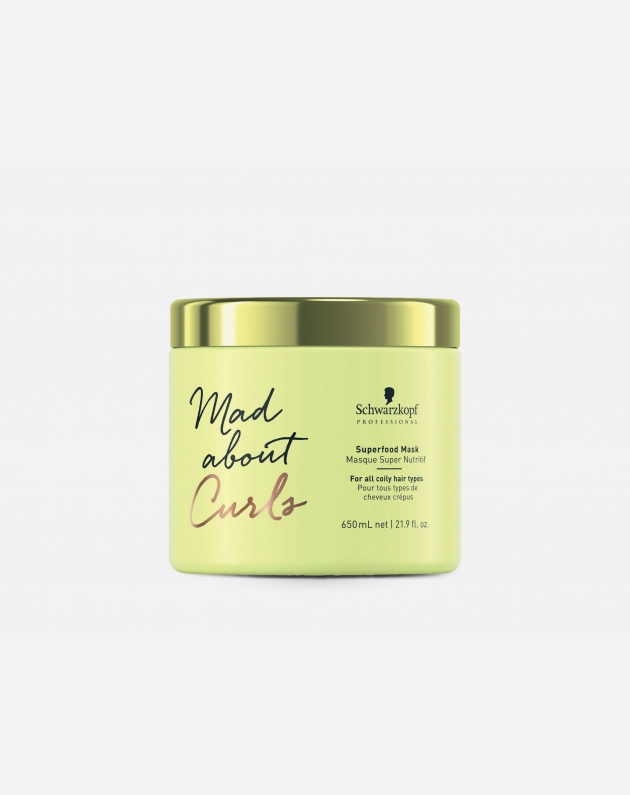 SCHWARZKOPF PROFESSIONAL MAD ABOUT CURLS SUPERFOOD MASK
